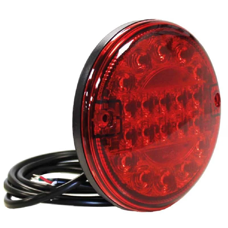 LED Slimline hamburger mistlicht | 12-24v | 150cm. kabel | VM-140-VM-140