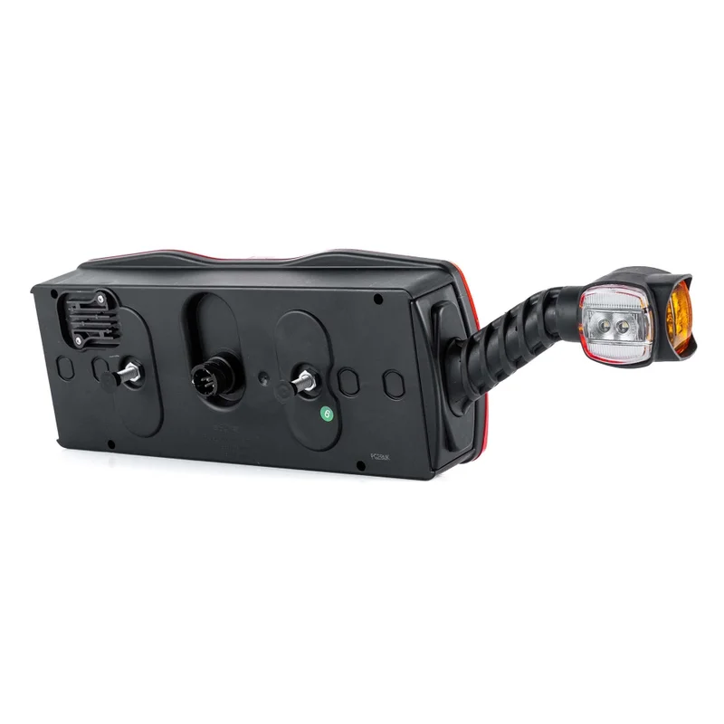 LED Trailerlamp links met breedtelicht 12-24v 7-PIN AMP | VC-7111B7-VC-7111B7-9