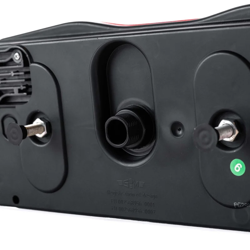 LED Trailerlamp rechts met breedtelicht 12-24v kabelingang | VC-7112-VC-7112-8