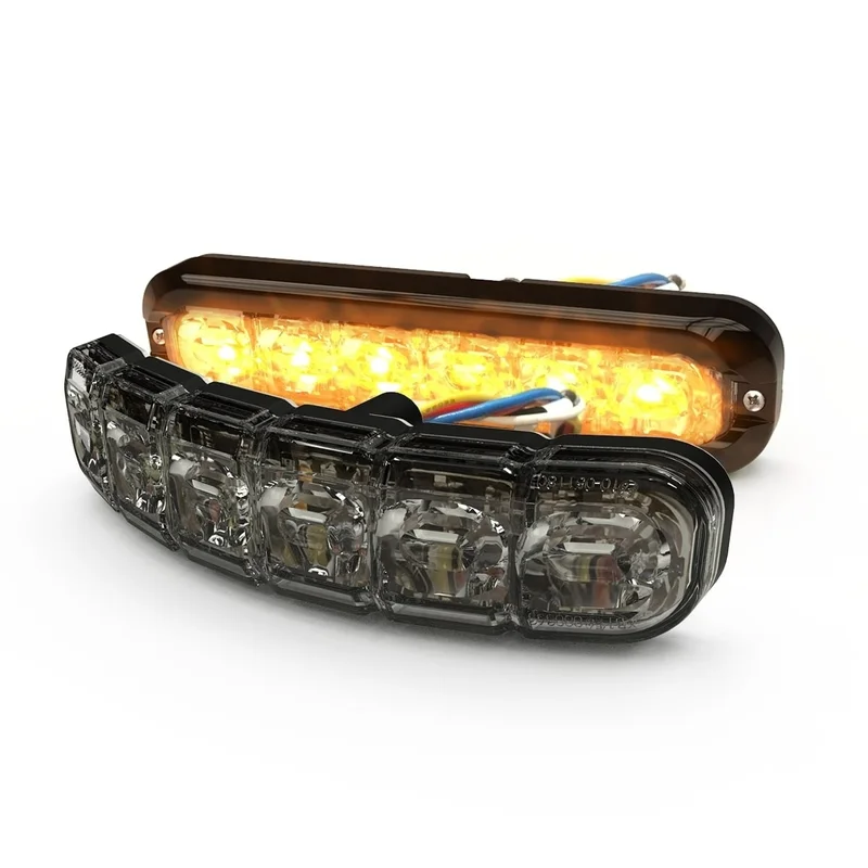 LED Ultraflex flitser | R65 6 | LED | 12-24v | amber + wit | ED3794AW-ED3794AW