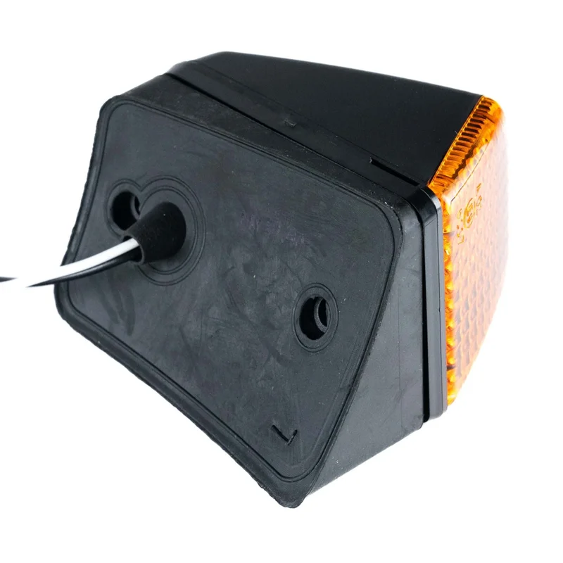 LED Volvo toplamp amber links-schuine voet 24v | MV-7101A-MV-7101A-9