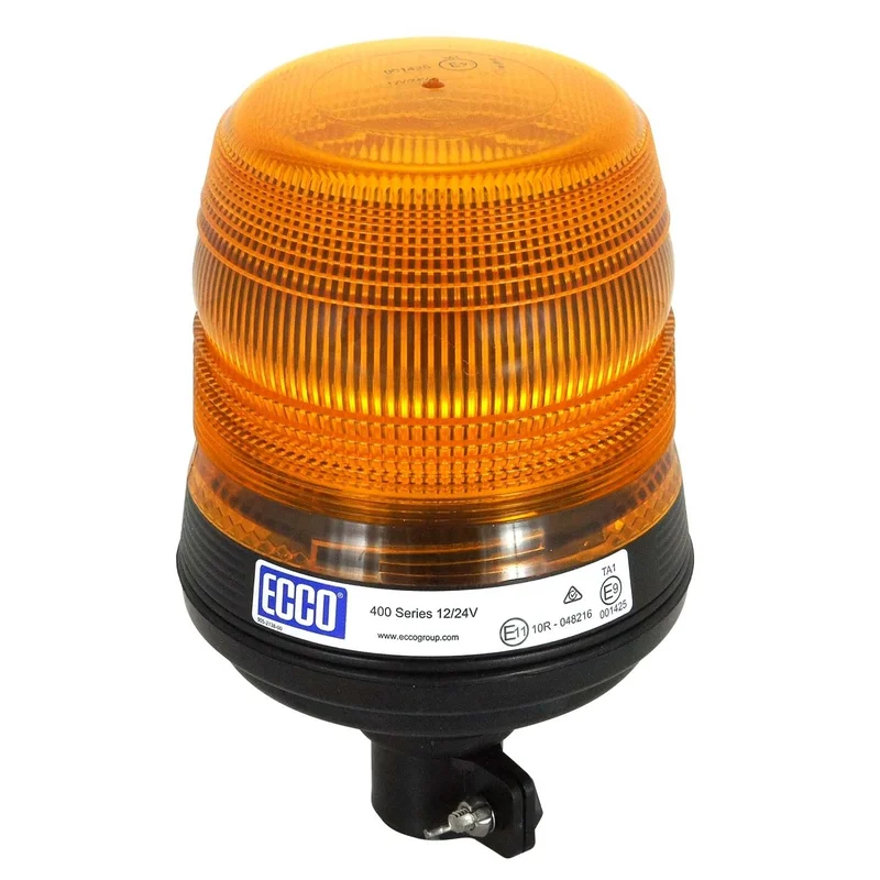 LED Zwaailamp amber | 12-24v | Mini DIN-flexi 400-serie | R65 | V11055-V11055