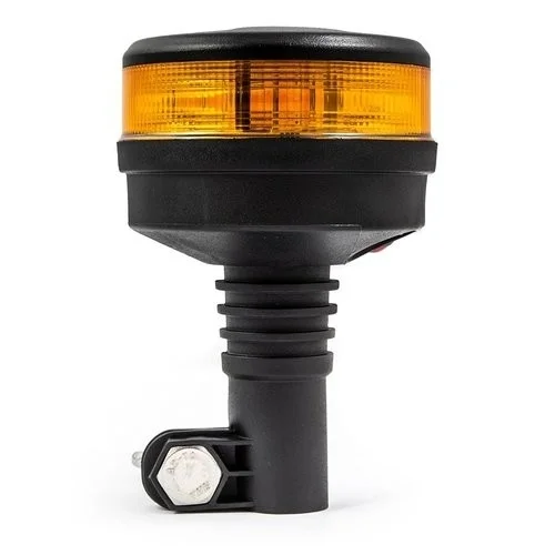 LED Zwaailamp | amber met amber lens | R65 | 12-24v | DIN-voet | S07ZL602AA-S07ZL602AA-2