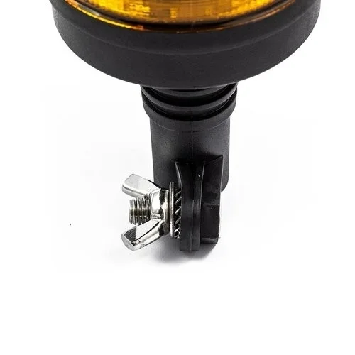 LED Zwaailamp | amber met amber lens | R65 | 12-24v | DIN-voet | S07ZL602AA-S07ZL602AA-4