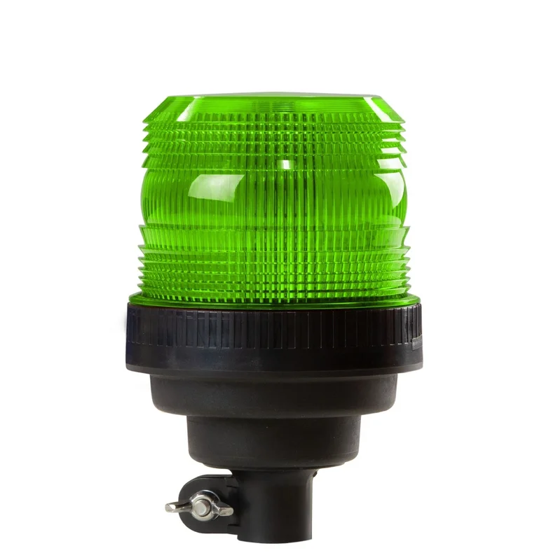 LED Zwaailamp groen 12/24v Mini DIN-flexi ECCOLED-EB5012G