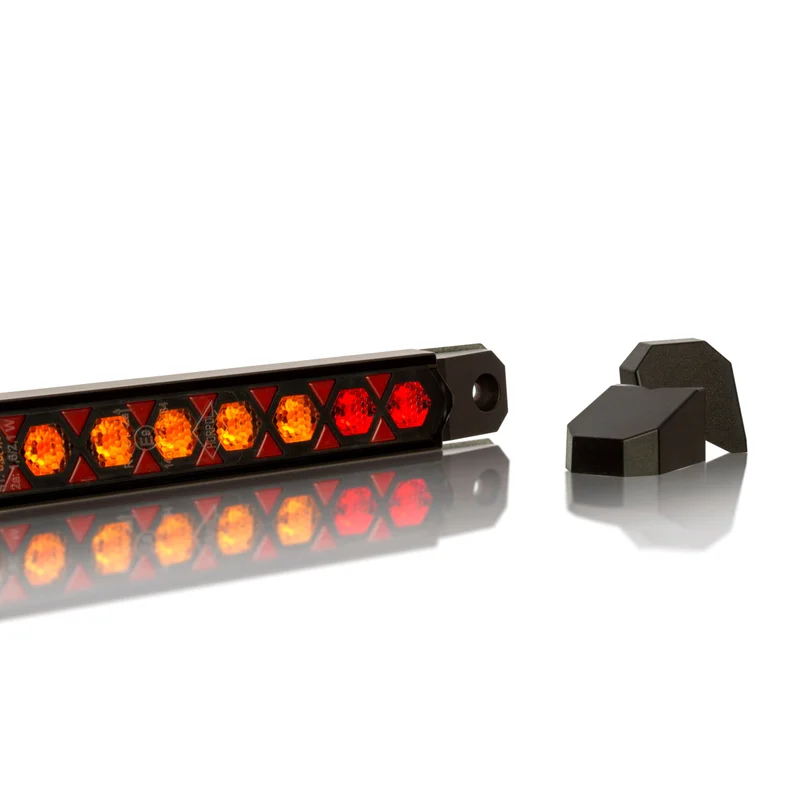 LED achterlicht Slimline universeel dynamisch knipperlicht kabel 12-24V 50cm kabel-VC-5710-5