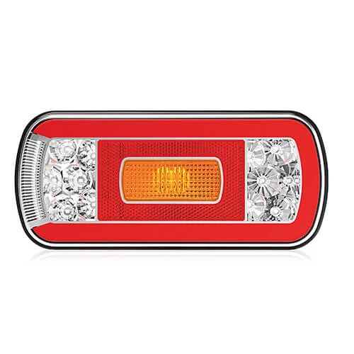 LED achterlicht met kentekenverlichting | 12-36v | 100cm. kabel | V10C6-620-V10C6-620-3