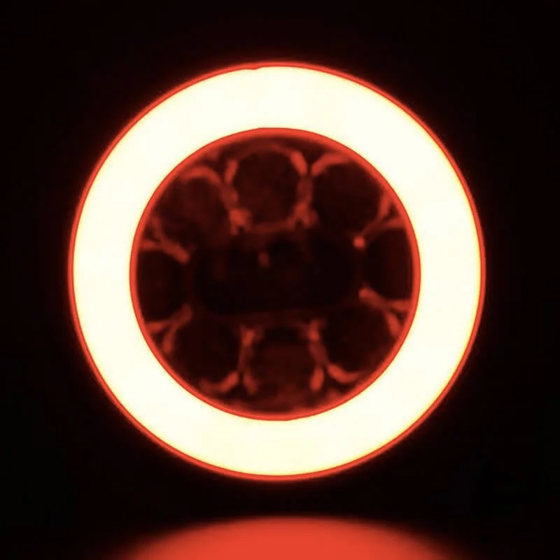 LED achterlicht zonder kentekenlicht | 12-36v | 100cm. kabel | V10C3-800-V10C3-800-4