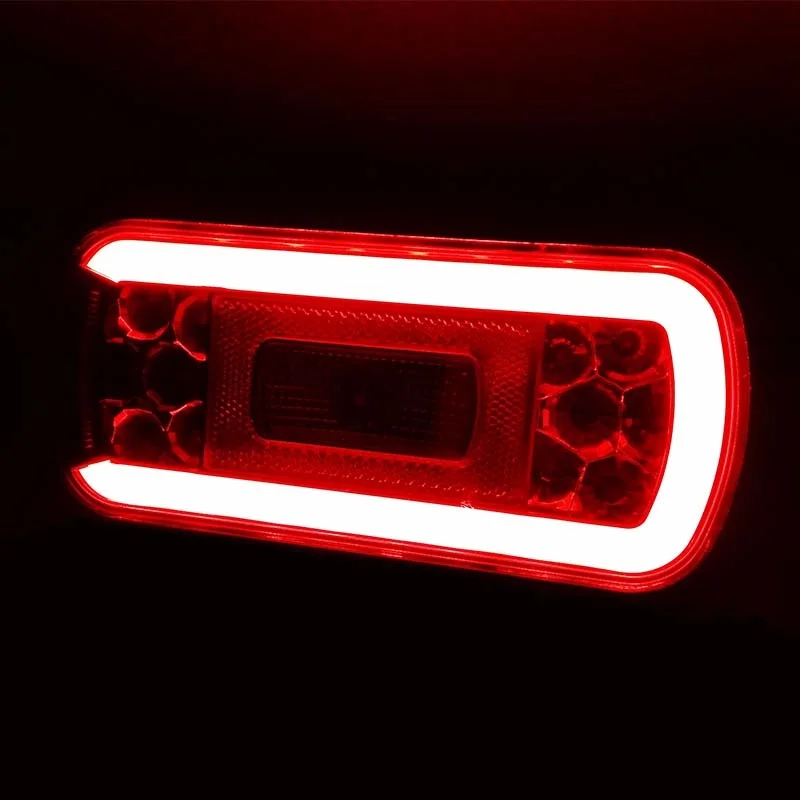 LED achterlicht zonder kentekenverlichting | 12-36v | 100cm. kabel | V10C5-610-V10C5-610-5