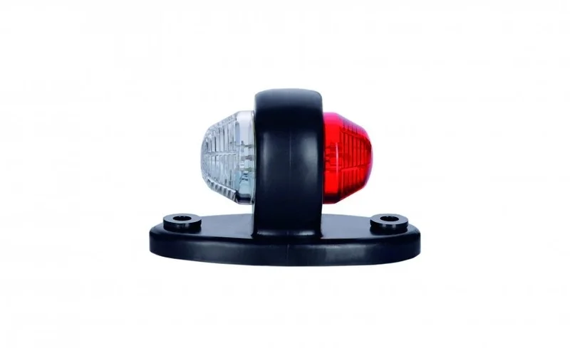 LED breedtelamp compact rood-wit 12-24v 50cm kabel | MB-4200RW-MB-4200RW