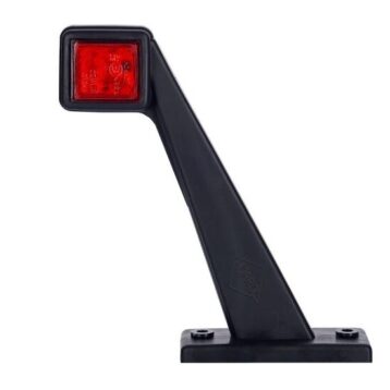 LED breedtelamp links rood-wit 12-24v 50cm kabel | MB-4691RW-MB-4691RW