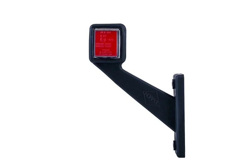 LED breedtelamp links rood-wit 12-24v 50cm kabel-MB-4961RW-3