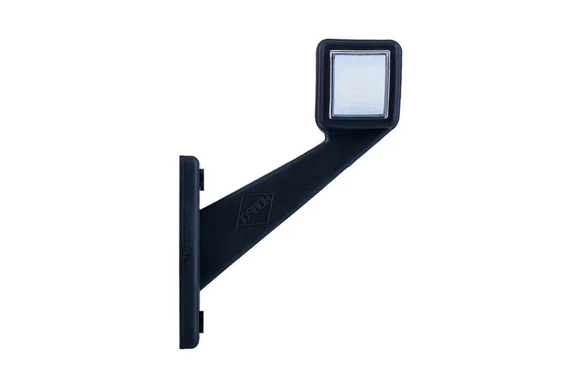 LED breedtelamp links rood-wit 12-24v 50cm kabel-MB-4961RW-5