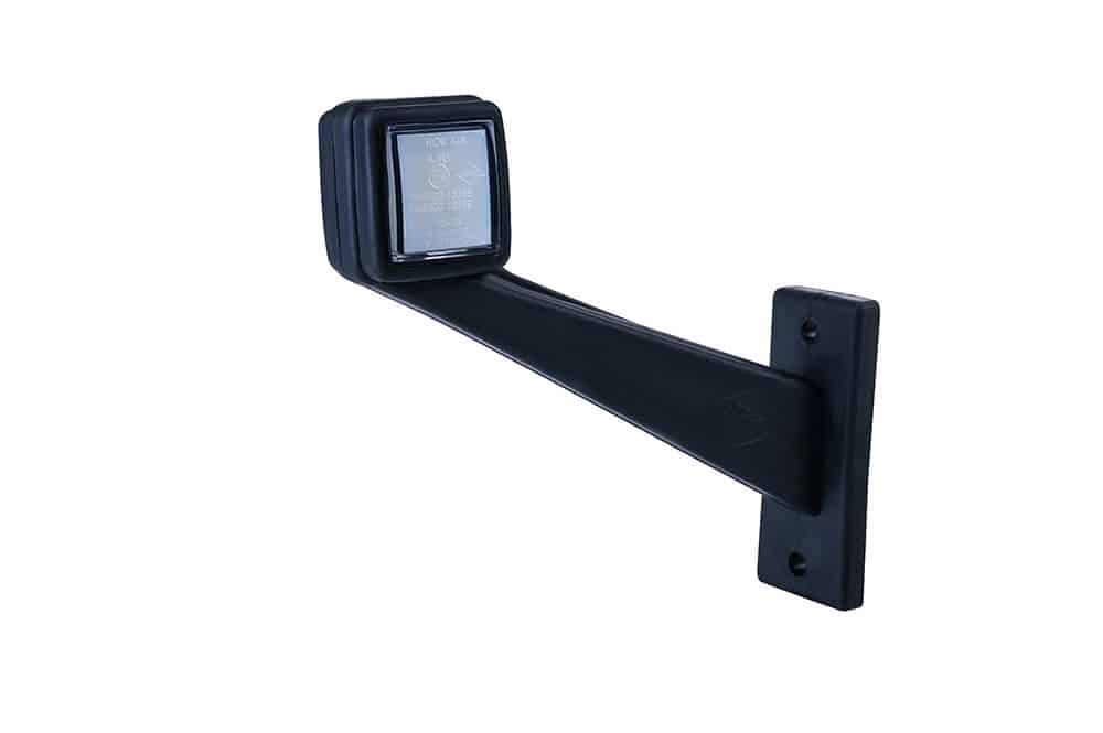 LED breedtelamp links rood-wit 12-24v 50cm kabel-MB-4991RW-4