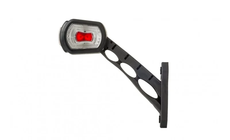 LED breedtelamp links rood-wit-amber 12-24v 50cm kabel | MB-2761RWA-MB-2761RWA