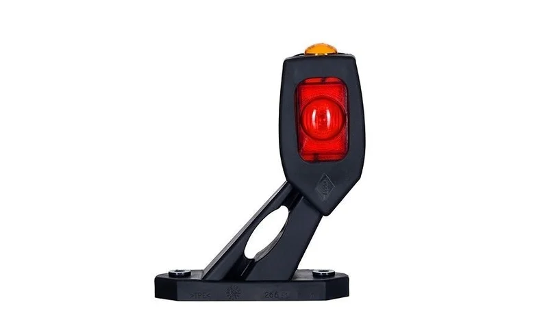 LED breedtelamp links rood-wit-amber 12-24v 50cm kabel | MB-3631RWA-MB-3631RWA