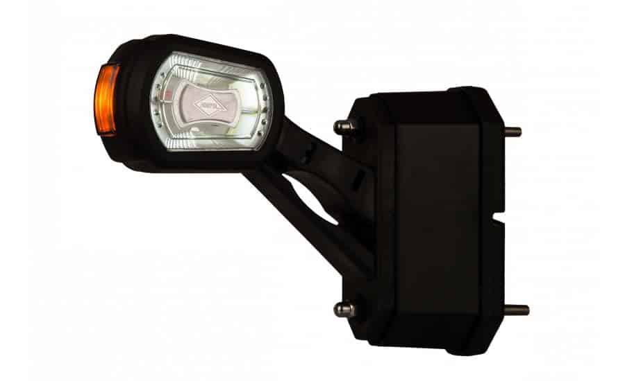 LED breedtelamp rechts met alarm rood-wit-amber 12-24v | MBA-2732RWA-MBA-2732RWA-2