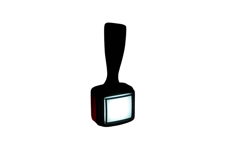 LED breedtelamp rechts rood-wit 12-24v 25cm kabel-MB-4902RW-2