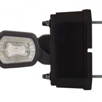 LED breedtelamp rechts rood-wit-amber 12-24v 50cm kabel | MBA-2701RWA-MBA-2701RWA