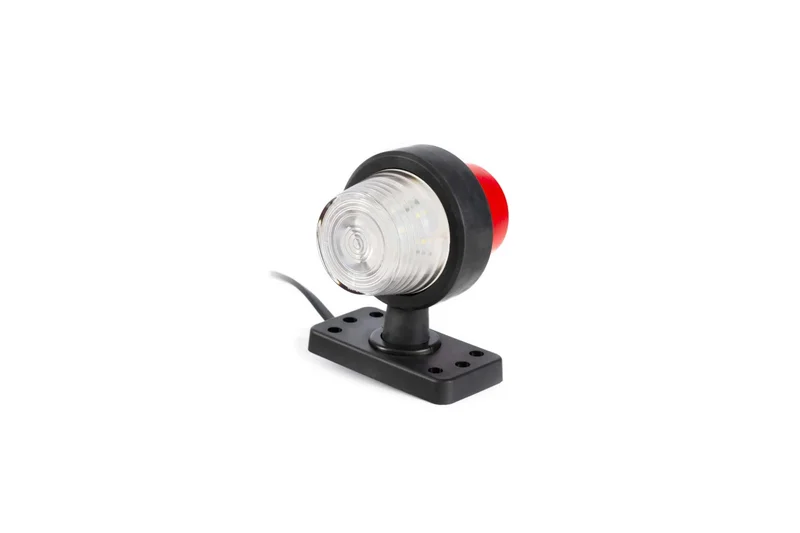 LED breedtelamp rood-wit 12-24v 45cm kabel-MB-2010RW-2
