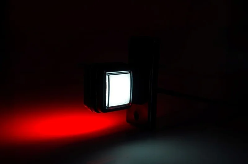 LED breedtelamp rood-wit 12-24v 50cm kabel-MB-4900RW-4