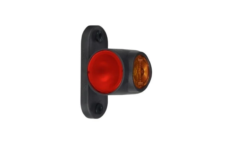 LED breedtelamp rood-wit-amber | 12-24v | 50cm. kabel | MB-4700RWA-MB-4700RWA