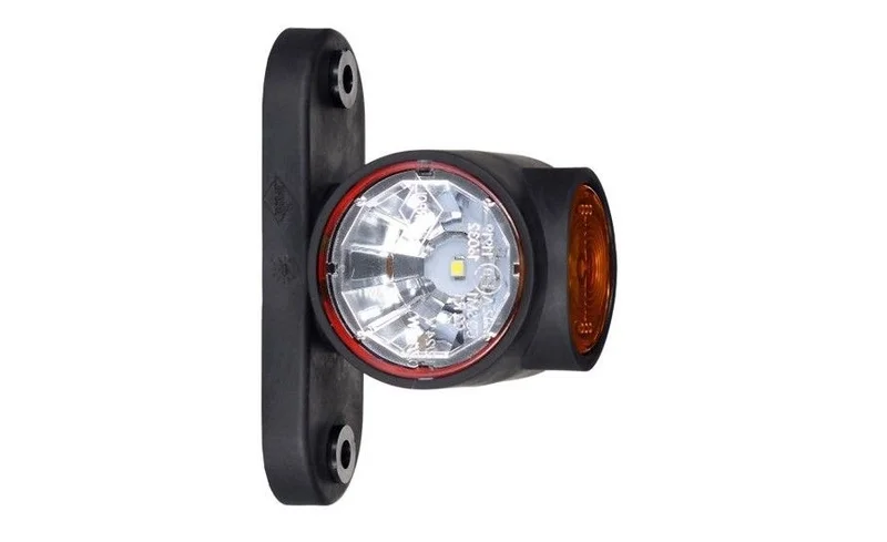 LED breedtelamp rood-wit-amber | 12-24v | 50cm. kabel | MB-4800RWA-MB-4800RWA