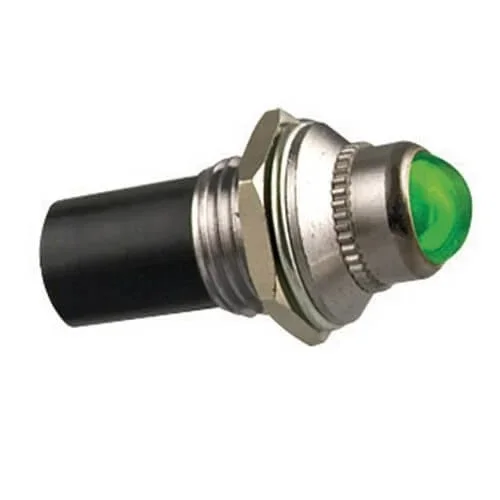 LED cockpit controlelampje | groen | 12v | PLG-12-PLG-12