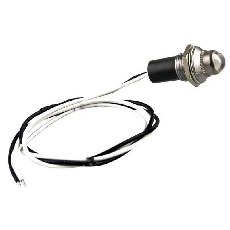 LED cockpit controlelampje | wit | 12v | PLW-12-PLW-12-3