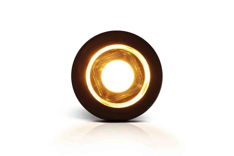 LED compact inbouw markeringslicht amber | 12-24v | MV-2600A-MV-2600A