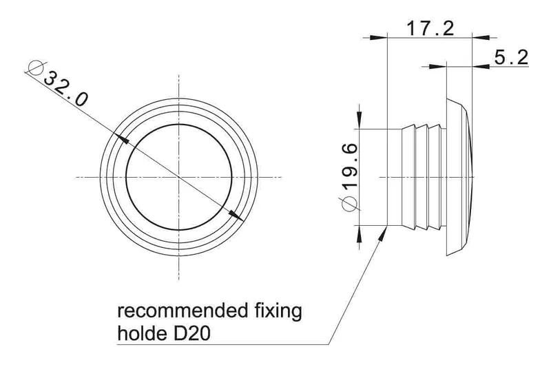 LED compact inbouw markeringslicht wit | 12-24v | MV-2600W - Afbeelding 11
