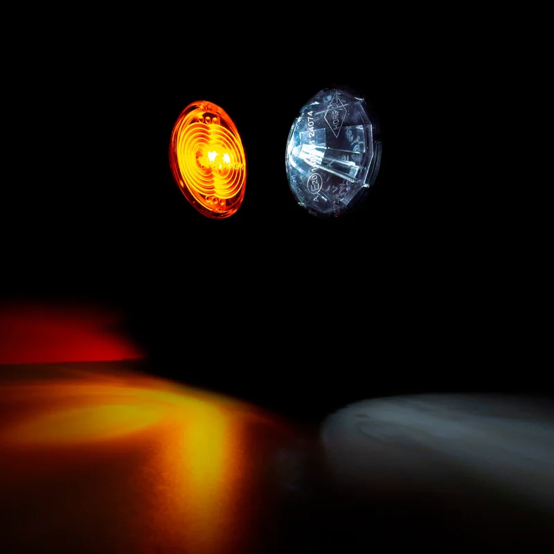 LED dark breedtelamp links rood-wit-amber 12-24v 50cm kabel-MB-4861DRWA-4