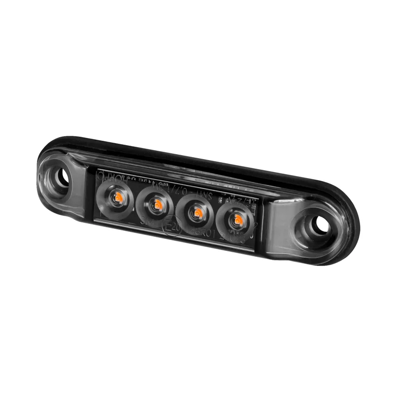 LED dark markeringslicht amber 12-24 50cm kabel-MV-4400DA