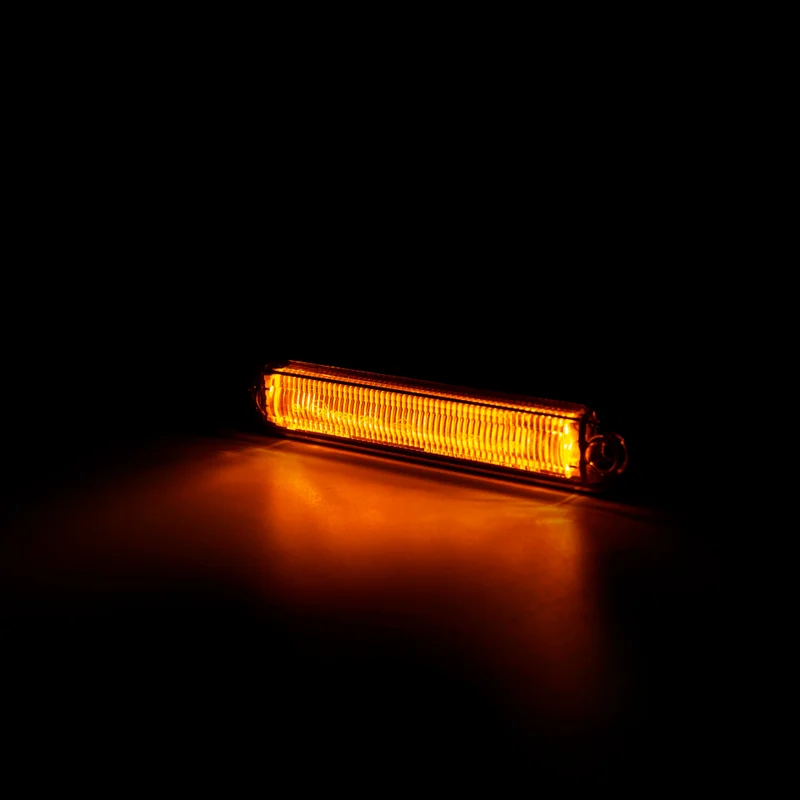 LED dark markeringslicht amber 12-24v 0