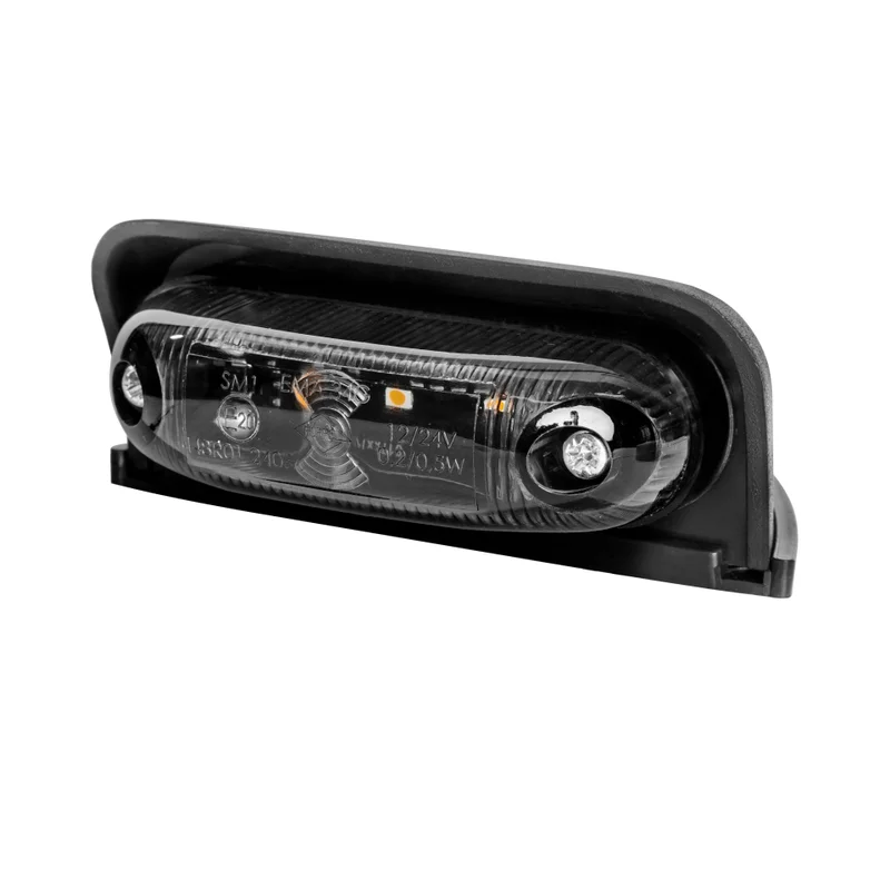 LED dark markeringslicht amber incl. beugel 12-24v 50cm kabel-MV-4050DA-2