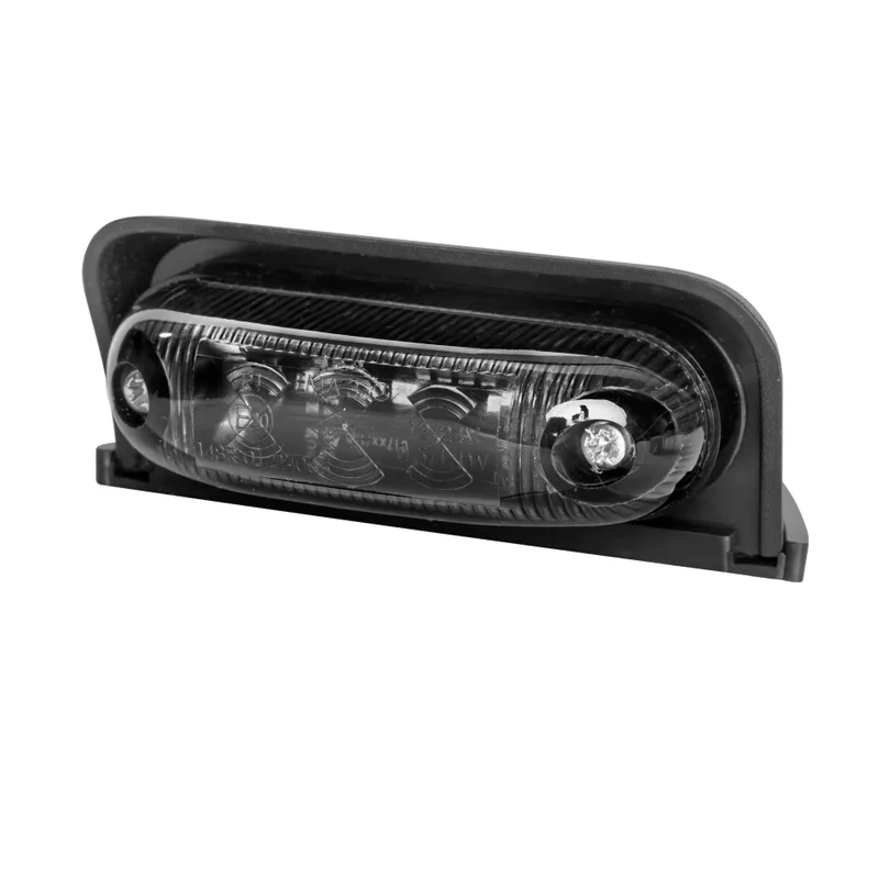 LED dark markeringslicht rood incl. beugel 12-24v 50cm kabel-MV-4050DR