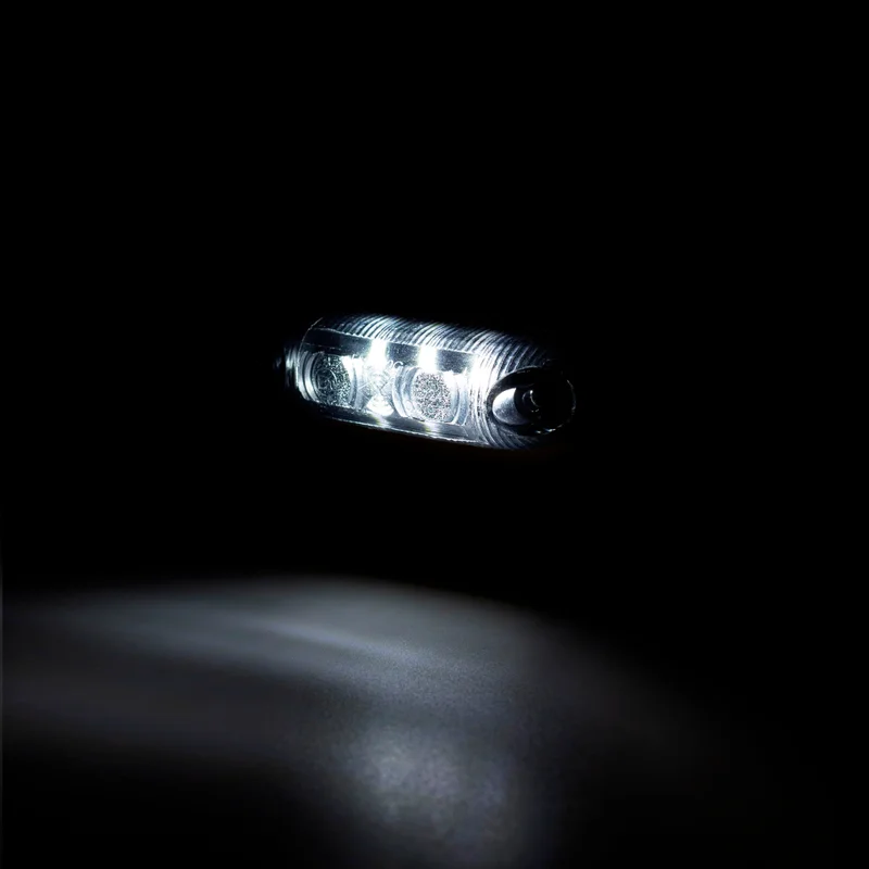 LED dark markeringslicht wit 12-24v 50cm kabel-MV-4000DW-3