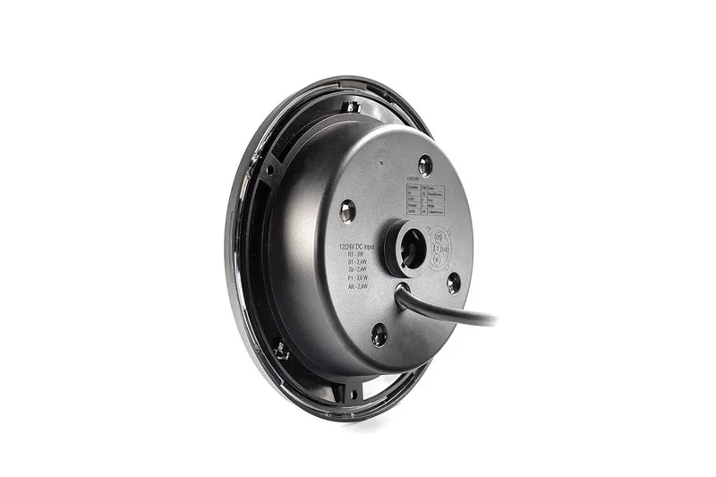 LED darklook achterlicht zwart 12-24v 100cm kabel