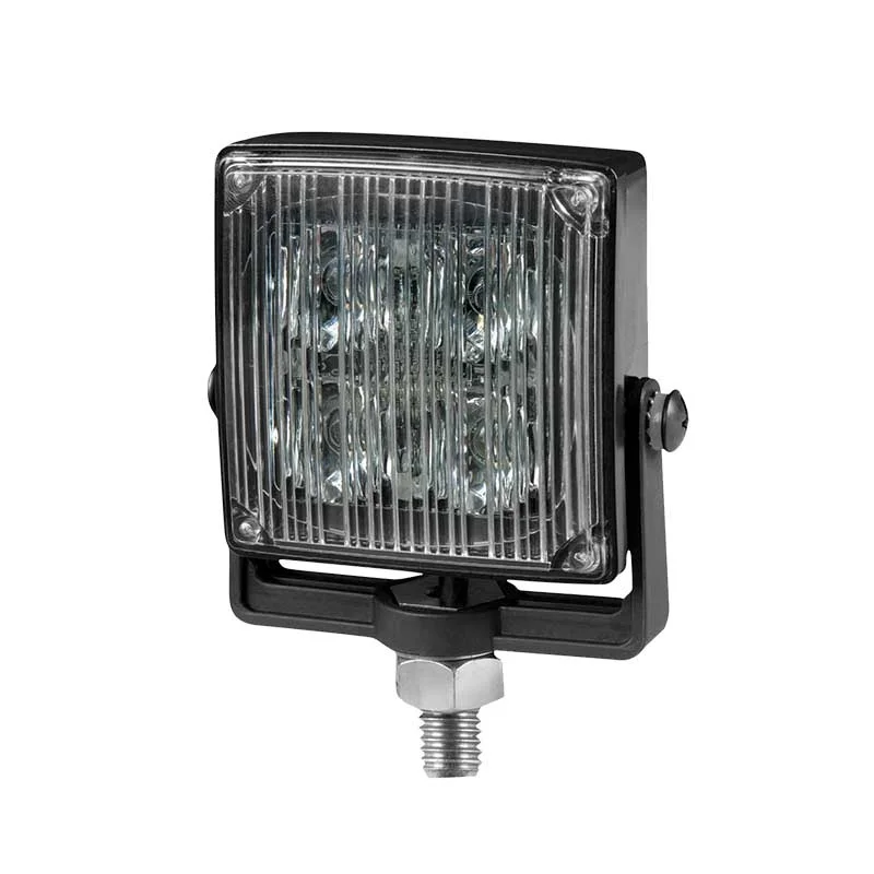 LED flitser 4-LED | op montagevoet | R65 | amber | 12-24v | ED0001R-ED0001R-2