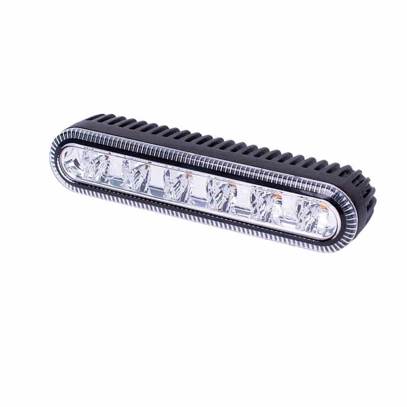 LED flitser 6-LED | R65 | amber | 12-24v | ED5000A-ED5000A-2
