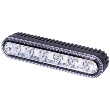 LED flitser 6-LED | R65 | rood | 12-24v | ED5000R-ED5000R