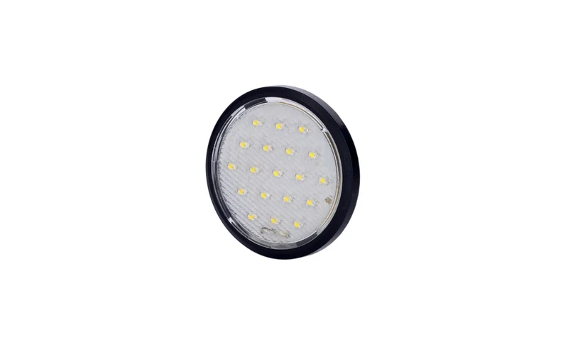 LED interieurlamp 85lm - 5000K - 12v - Zwart | BG-2120W-12V-BG-2120W-12V