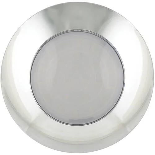 LED interieurverlichting | chroom | melkglas | 12v | koud wit licht | 7524 OPAQUE-7524 OPAQUE