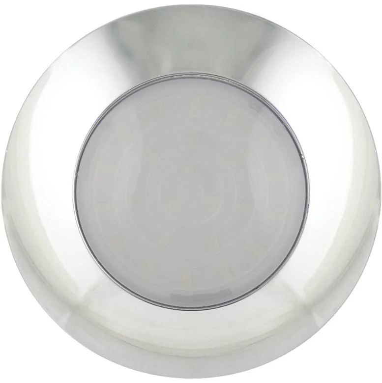 LED interieurverlichting | chroom | melkglas | 24v. | koud wit licht | 7530 OPAQUE-7530 OPAQUE