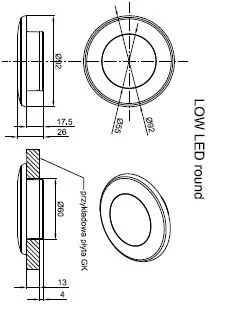 LED interieurverlichting | wit | 12-24v | warm wit licht | I10RW-200W-I10RW-200W-5