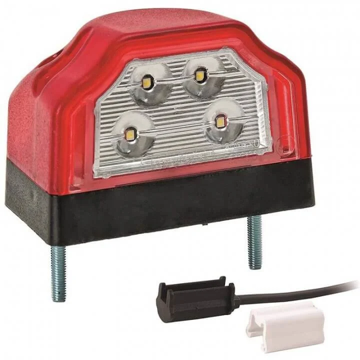 LED kentekenverlichting | 12-36v | 1.5mm.2 connector | M10KV-120R-M10KV-120R