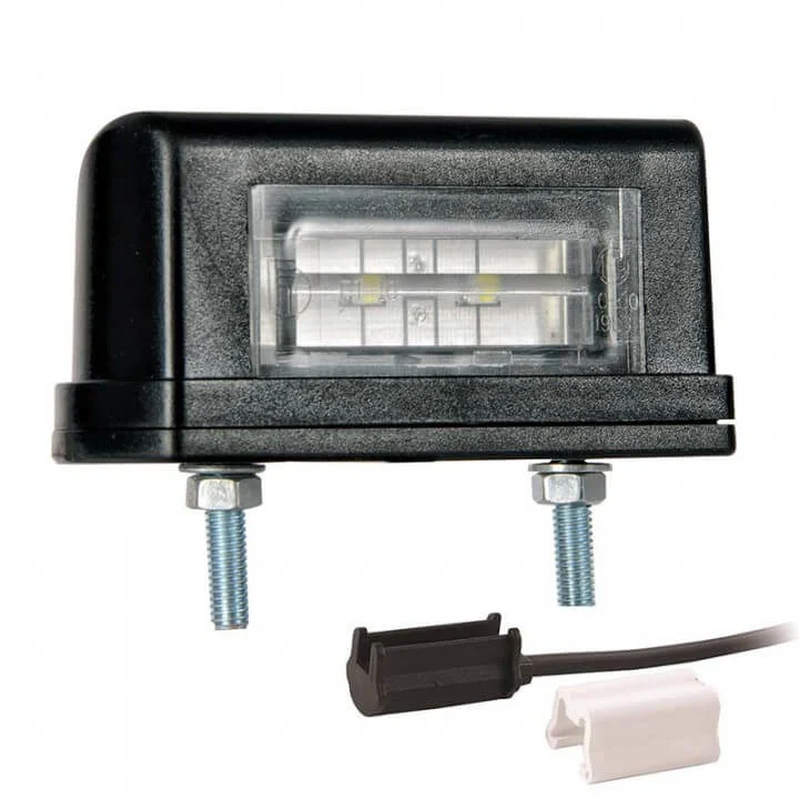 LED kentekenverlichting | 12-36v | met connector 1