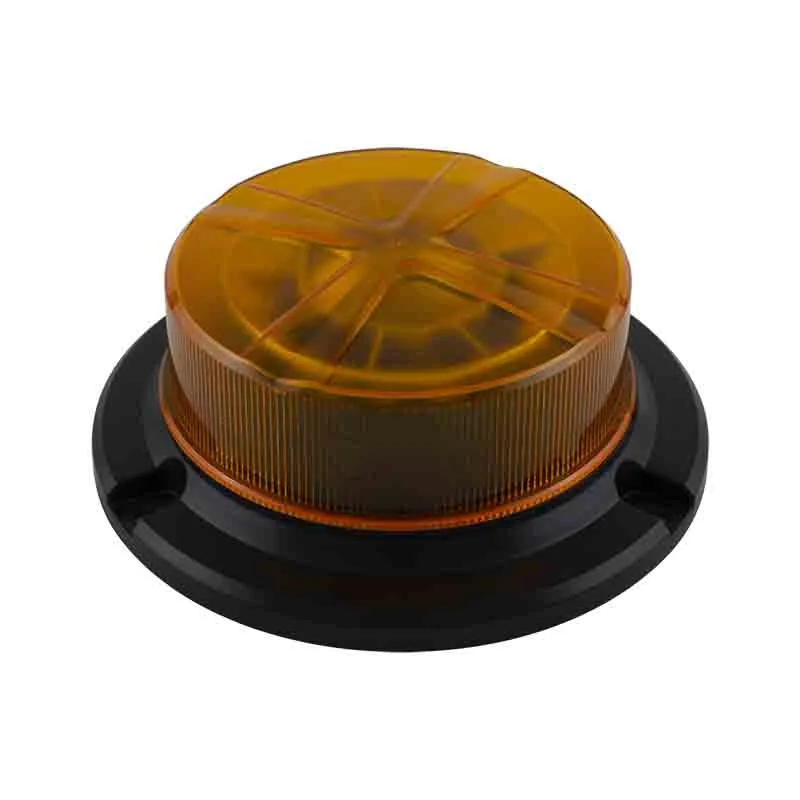LED low base zwaailamp amber | 3-bouts montage | 12-24v | R65 | LPBR65A-LPBR65A