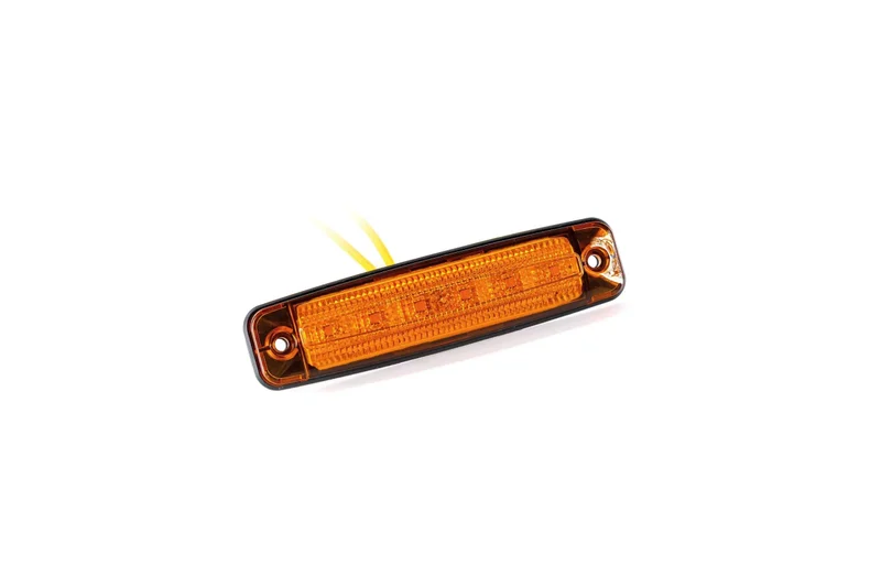 LED markeerlicht amber 12-24v 15cm. kabel-MV-2500A