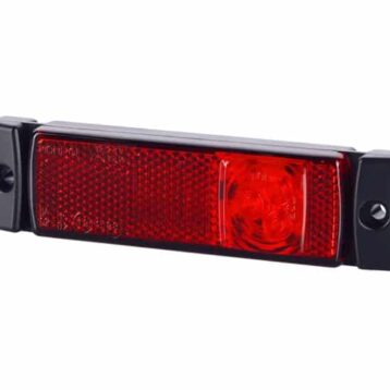 LED markeerlicht | rood | 12-24V | 0
